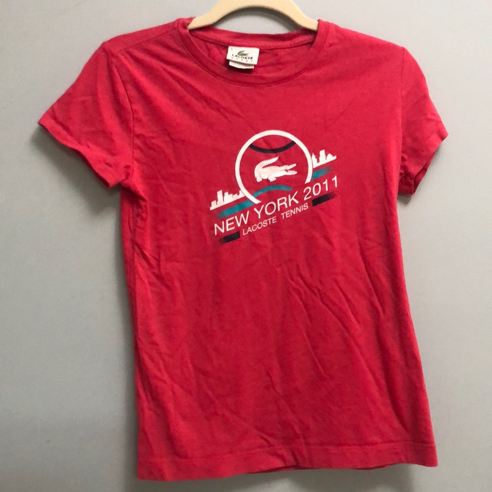 Lacoste NY tennis 2011 shirt size small